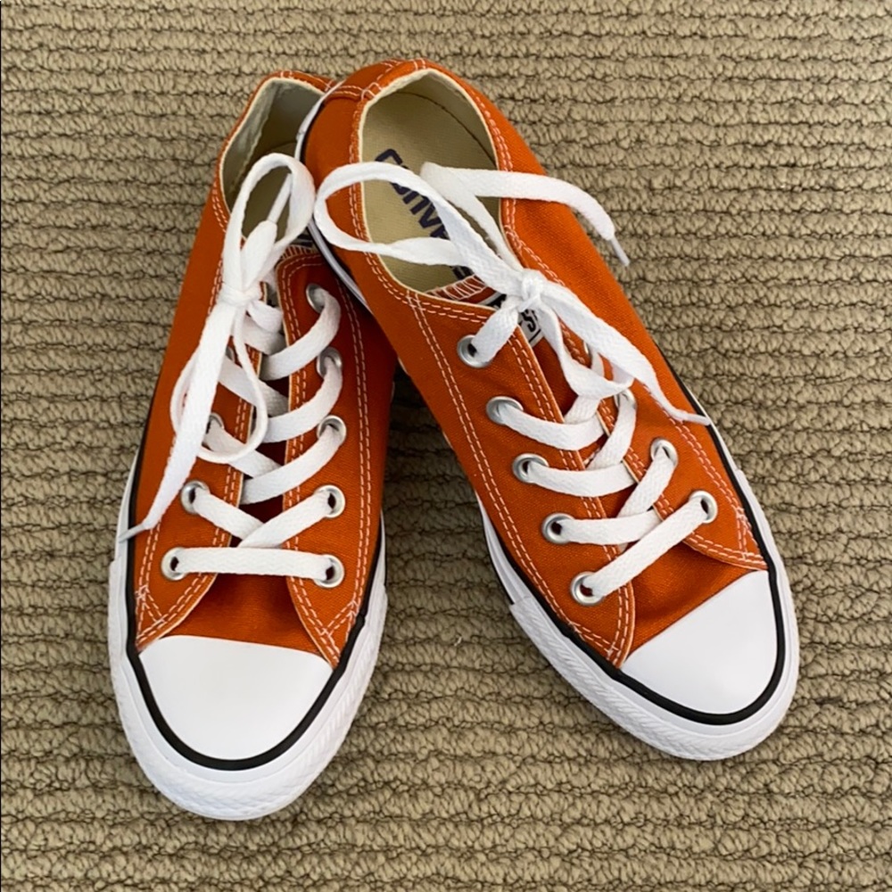 Brand New Converse All Star in Orange